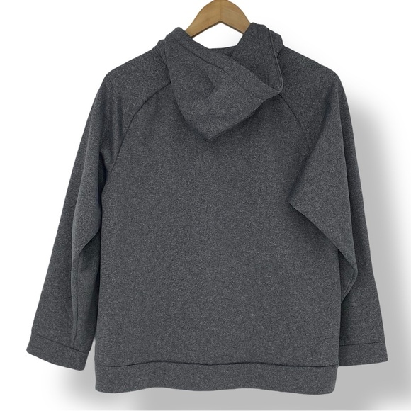 Nike Dri Fit Gray Long Sleeve Athletic Hoodie Men's size Small - Picture 2 of 10